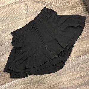 Black Women's Skort